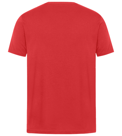 Friends Become Our Family Design - Premium unisex regular fit t-shirt_RED_back