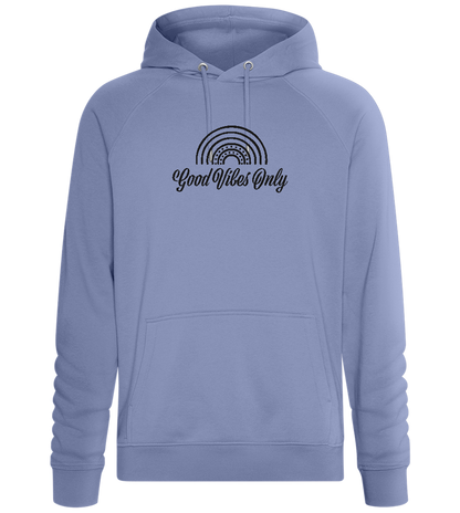 Good Vibes Only Design - Comfort unisex hoodie_BLUE_front