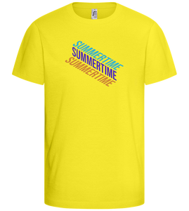 Summertime Design - Basic kids t-shirt