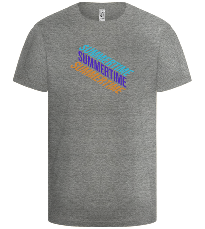 Summertime Design - Basic kids t-shirt_ORION GREY_front