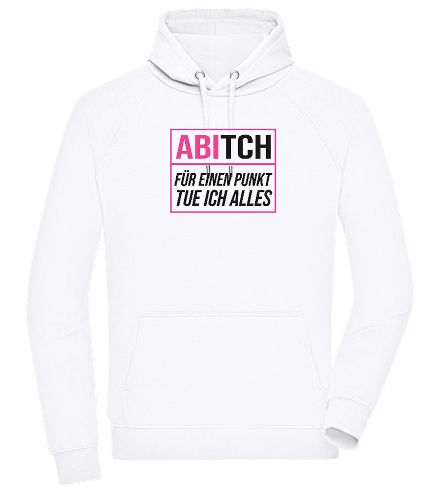 Tue Ich Alles Design - Comfort unisex hoodie_WHITE_front