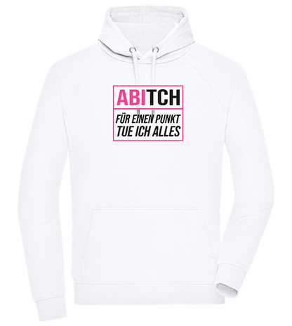 Tue Ich Alles Design - Comfort unisex hoodie_WHITE_front