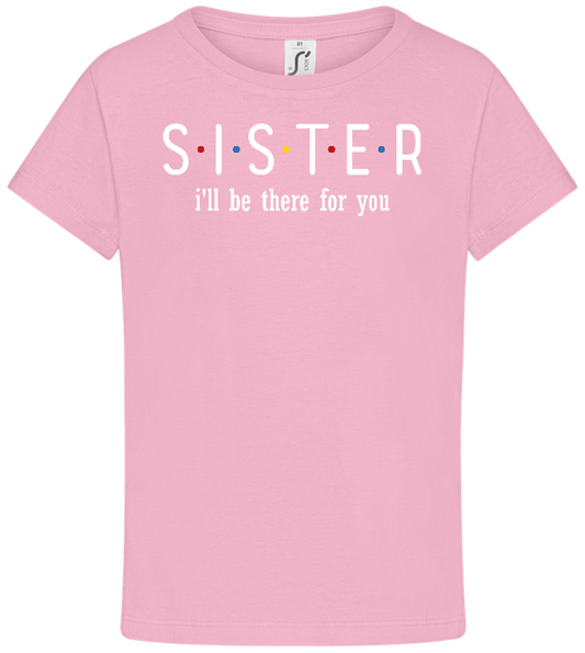 Sister Design - Comfort girls' t-shirt_PINK ORCHID_front
