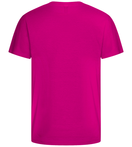 Sister Design - Comfort girls' t-shirt_FUCHSIA_back