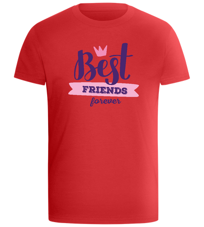 Best Friends Forever 1 Design - Comfort boys fitted t-shirt_RED_front