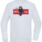 What's Up Dog Design - Comfort Essential Unisex Sweater_CREAMY BLUE_front