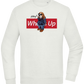 What's Up Dog Design - Comfort Essential Unisex Sweater_CREAMY GREEN_front