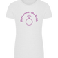 Here Comes the Bride Design - Comfort women's fitted t-shirt_VIBRANT WHITE_front