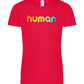 Human Rainbow Design - Comfort women's t-shirt_RED_front