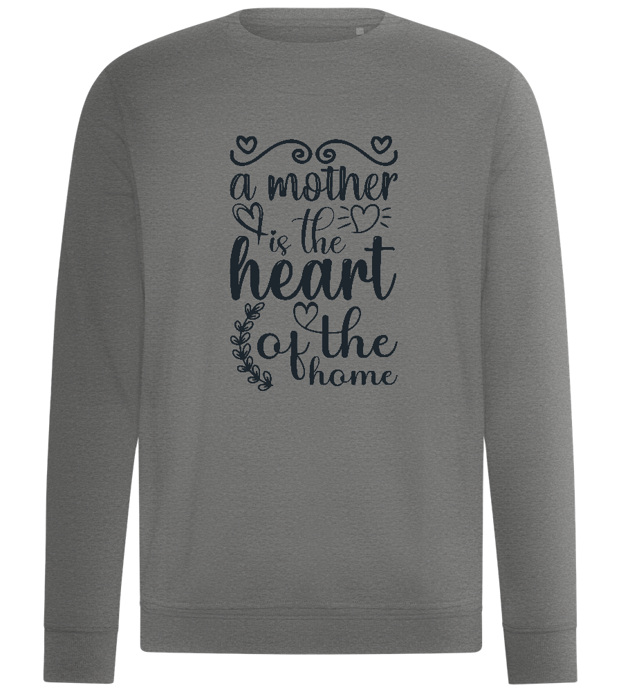 Mother Heart of Home Design - Comfort unisex sweater_ORION GREY II_front