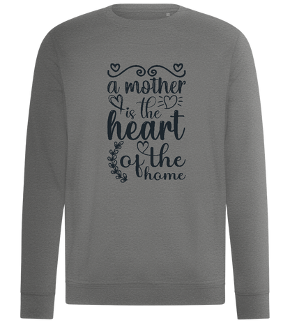 Mother Heart of Home Design - Comfort unisex sweater_ORION GREY II_front