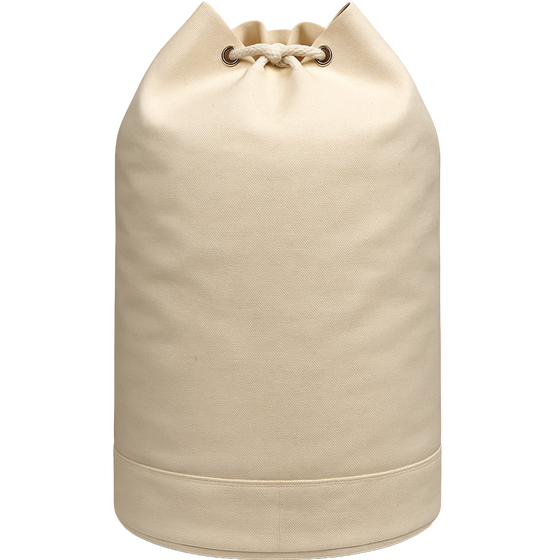 Cotton Duffle Bag_BEIGE_front