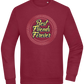 Best Friends Forever Design - Comfort Essential Unisex Sweater_BORDEAUX_front