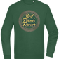 Best Friends Forever Design - Comfort Essential Unisex Sweater_GREEN BOTTLE_front