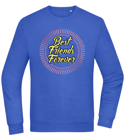 Best Friends Forever Design - Comfort Essential Unisex Sweater_ROYAL_front