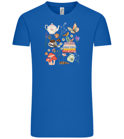 Autumn Vibes Design - Comfort Unisex T-Shirt_ROYAL_front