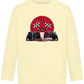 Speed Demon Design - Comfort Kids Sweater_AMARELO CLARO_front