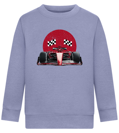 Speed Demon Design - Comfort Kids Sweater_BLUE_front