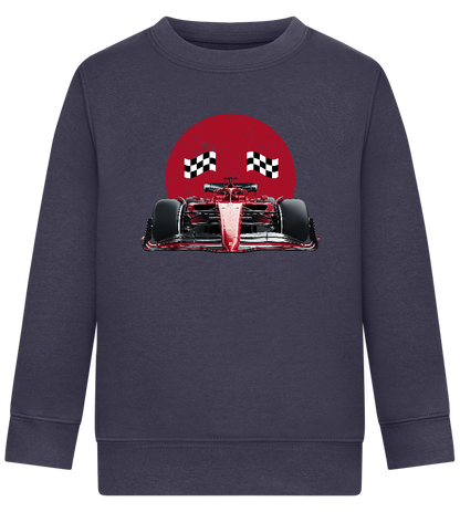 Speed Demon Design - Comfort Kids Sweater_FRENCH NAVY_front