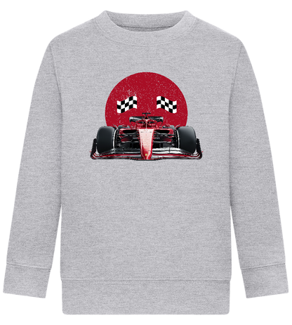 Speed Demon Design - Comfort Kids Sweater_ORION GREY II_front