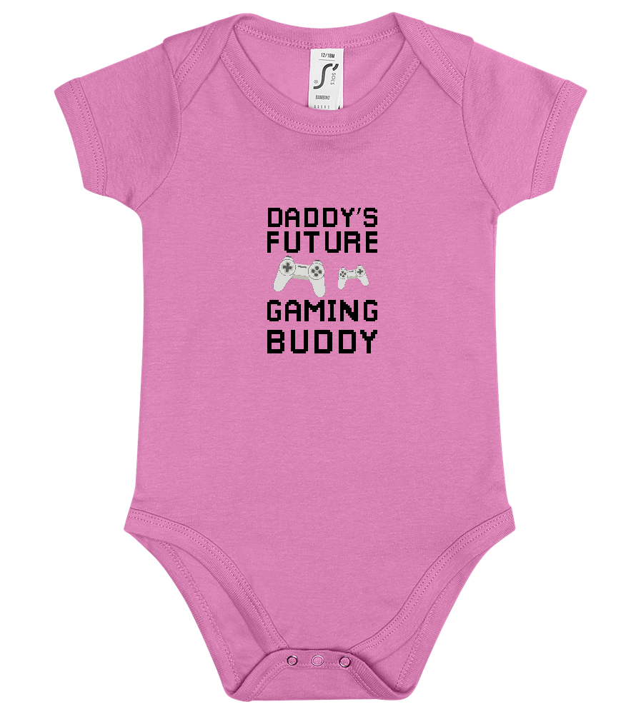 Future Gaming Buddy Design - Baby bodysuit_PINK ORCHID_front