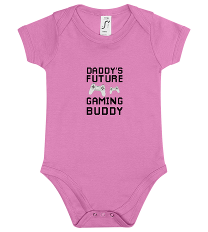 Future Gaming Buddy Design - Baby bodysuit_PINK ORCHID_front