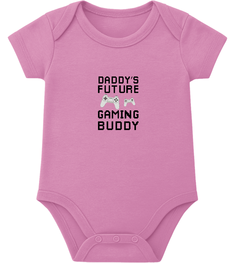 Future Gaming Buddy Design - Baby bodysuit_PINK ORCHID_front