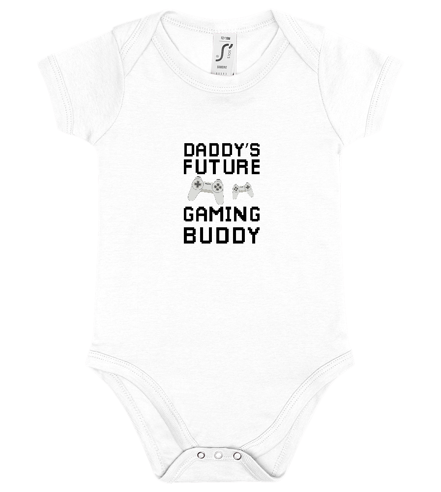 Future Gaming Buddy Design - Baby bodysuit_WHITE_front