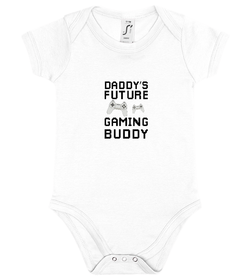 Future Gaming Buddy Design - Baby bodysuit_WHITE_front