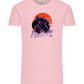 Retro Panther Design - Comfort Unisex T-Shirt_CANDY PINK_front