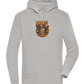 Save Water Drink Beer Barrel Design - Premium unisex hoodie_ORION GREY II_front