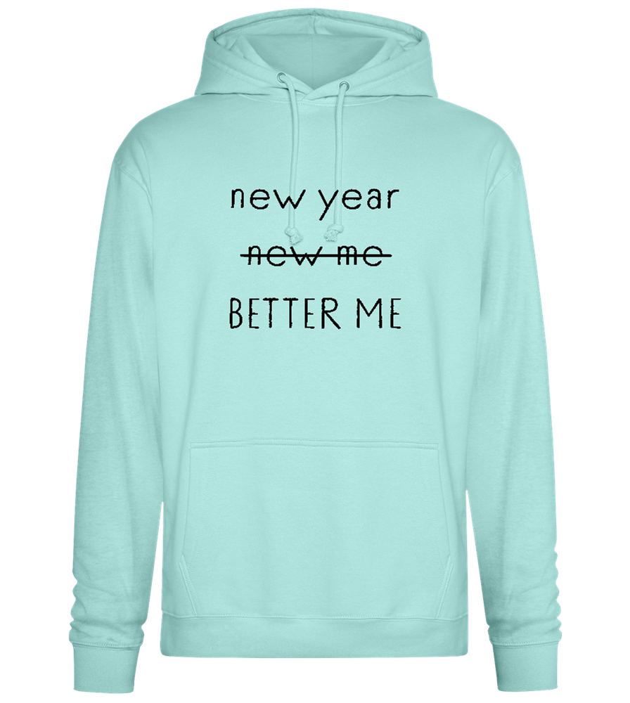 New Year Better Me Design - Premium Essential Unisex Hoodie_ARCTIC BLUE_front