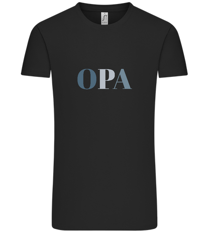 OPA Design - Comfort Unisex T-Shirt_DEEP BLACK_front