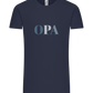 OPA Design - Comfort Unisex T-Shirt_FRENCH NAVY_front