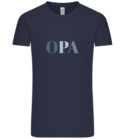 OPA Design - Comfort Unisex T-Shirt_FRENCH NAVY_front