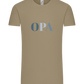 OPA Design - Comfort Unisex T-Shirt_KHAKI_front