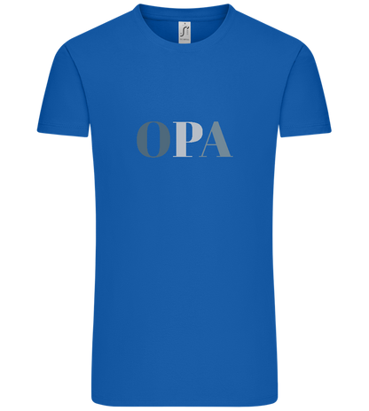 OPA Design - Comfort Unisex T-Shirt_ROYAL_front