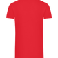 Cause For Weight Gain Design - Comfort men's fitted t-shirt_BRIGHT RED_back