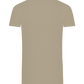 Cause For Weight Gain Design - Comfort men's fitted t-shirt_KHAKI_back