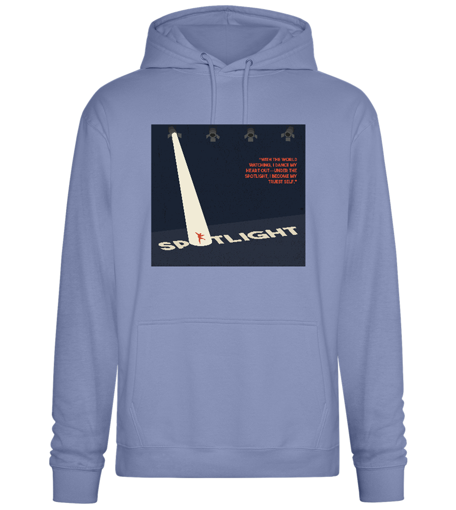 In My Spotlight Design - Premium Essential Unisex Hoodie_BLUE_front