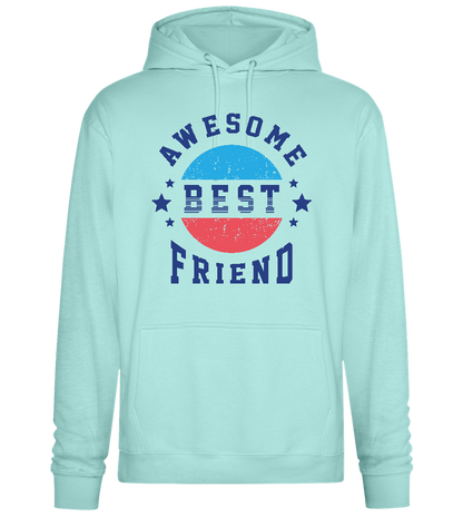 Awesome Best Friend design - Premium Essential Unisex Hoodie_ARCTIC BLUE_front