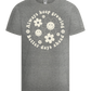 Keep Growing Smiley Design - Basic kids t-shirt_ORION GREY_front