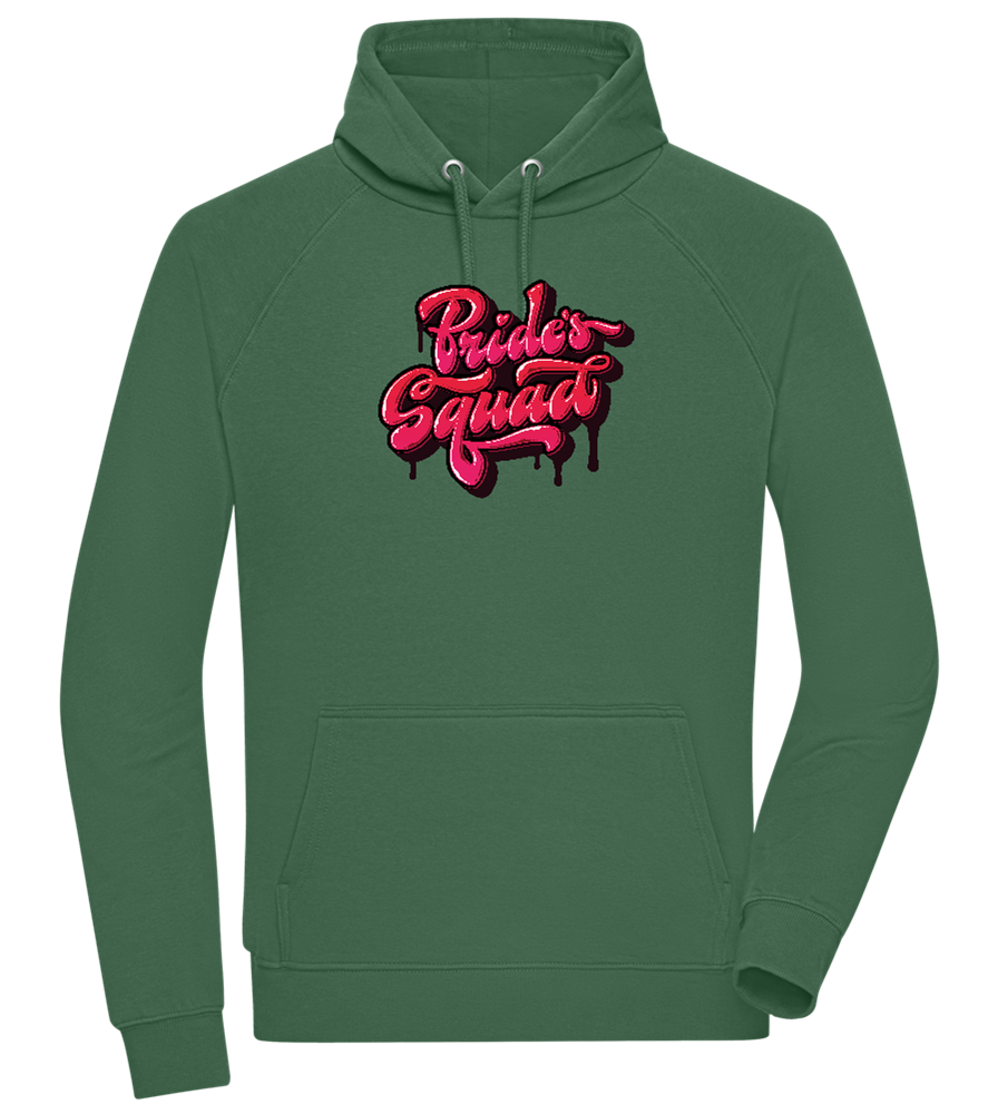 The Bride's Squad Design - Comfort unisex hoodie_GREEN BOTTLE_front