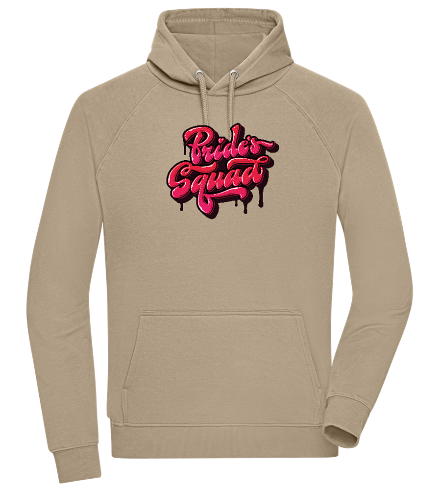 The Bride's Squad Design - Comfort unisex hoodie_KHAKI_front