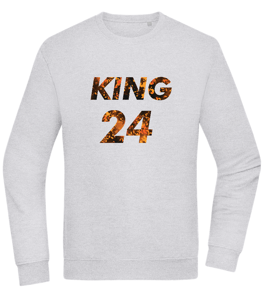 KING 24 Design - Comfort Essential Unisex Sweater_ORION GREY II_front