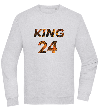 KING 24 Design - Comfort Essential Unisex Sweater_ORION GREY II_front