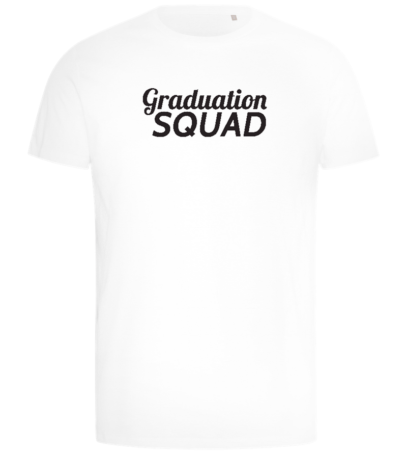 Graduation Squad Design - Comfort men's t-shirt_WHITE_front