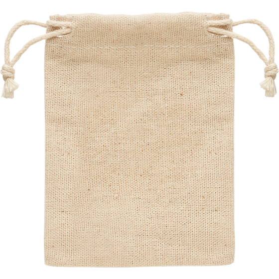 Set of 4 Stone Ice Cubes in Pouch_BEIGE_front