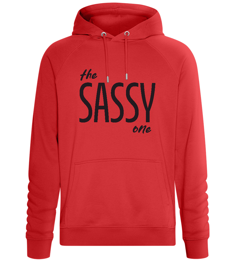 Sassy One Design - Comfort unisex hoodie_RED_front