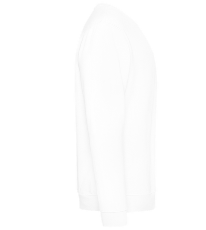 Antisocial Cats Design - Comfort Essential Unisex Sweater_WHITE_right